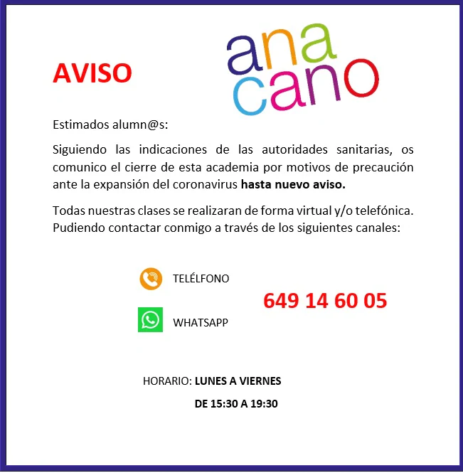 Academia Ana Cano