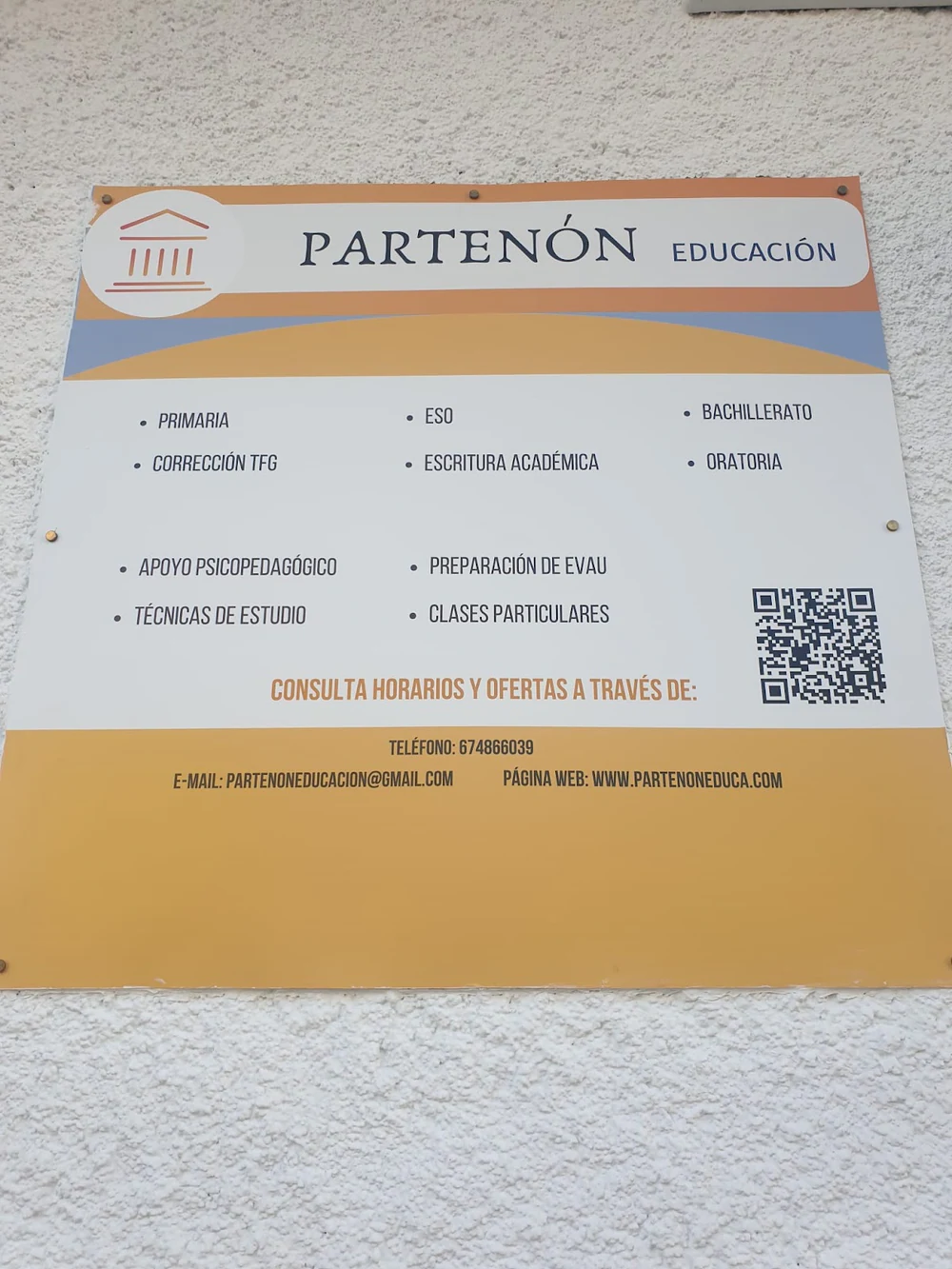 Foto de Partenón Educación
