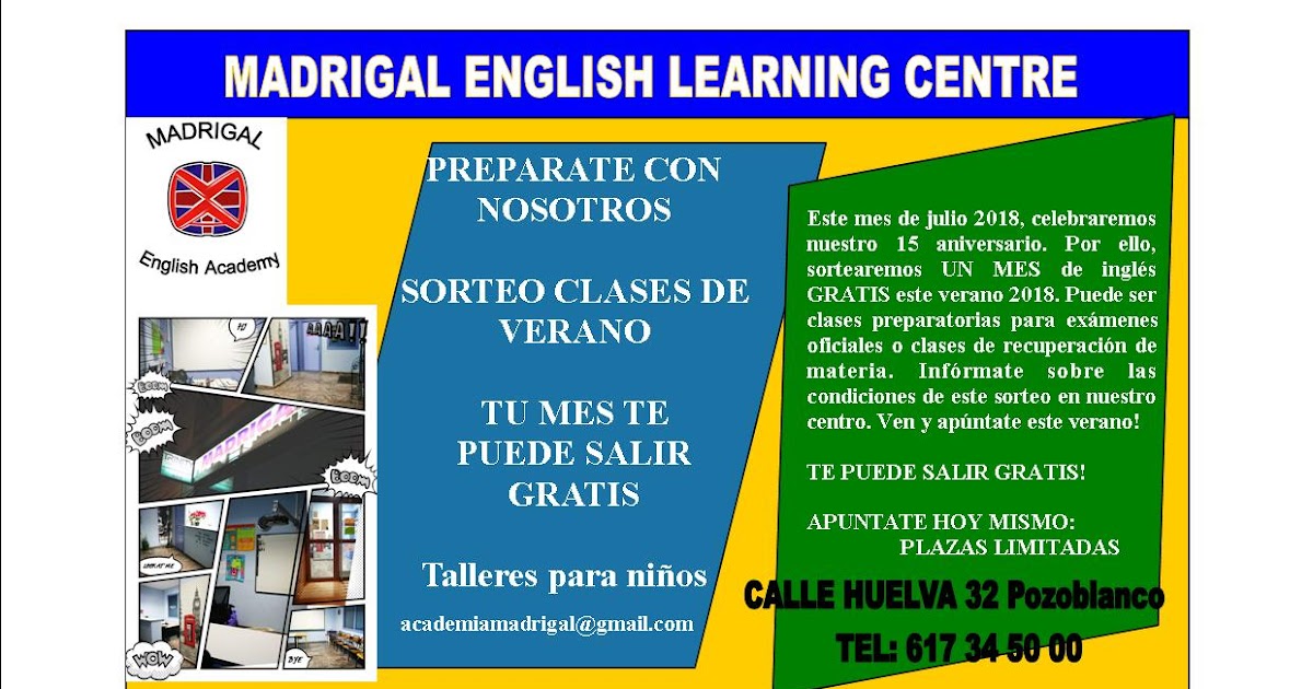 Academia de Inglés Madrigal Learning Centre