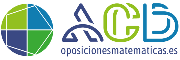 Preparador Oposiciones Matemáticas ACD