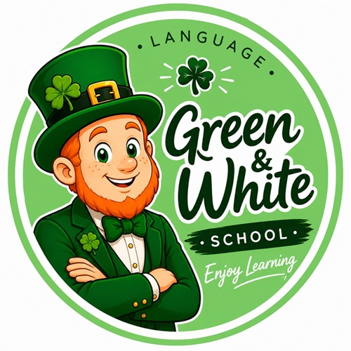 Green and White