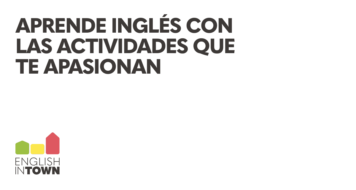 English In Town - Academia De Inglés En Rivas